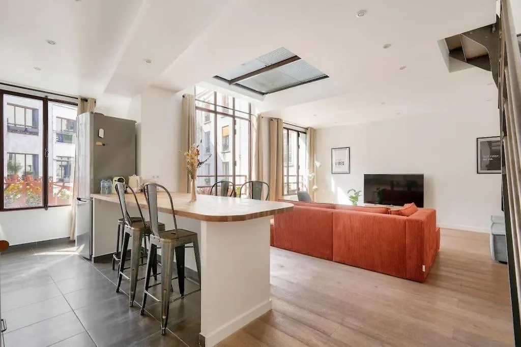 Apartment Amazing Loft Between Le Marais And Bastille Paris